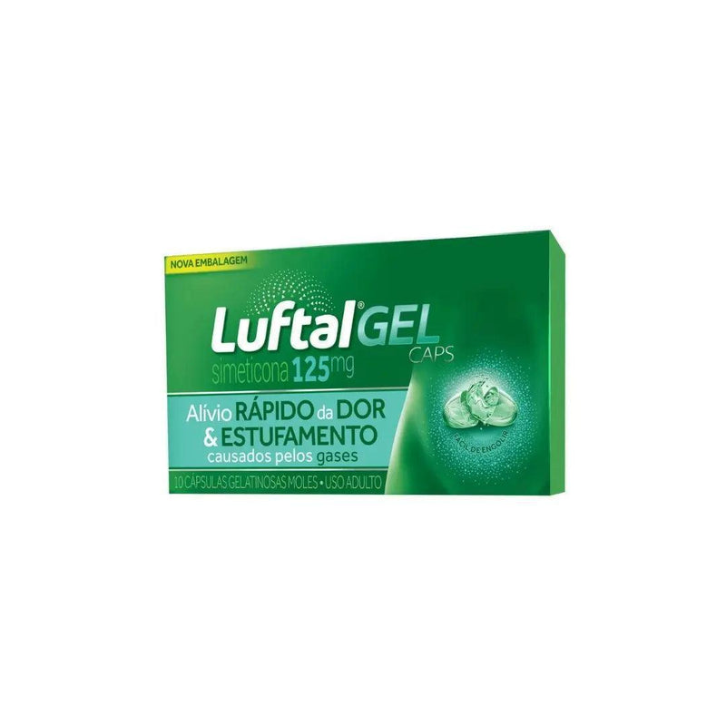 Luftal Gel x 10 Capsulas