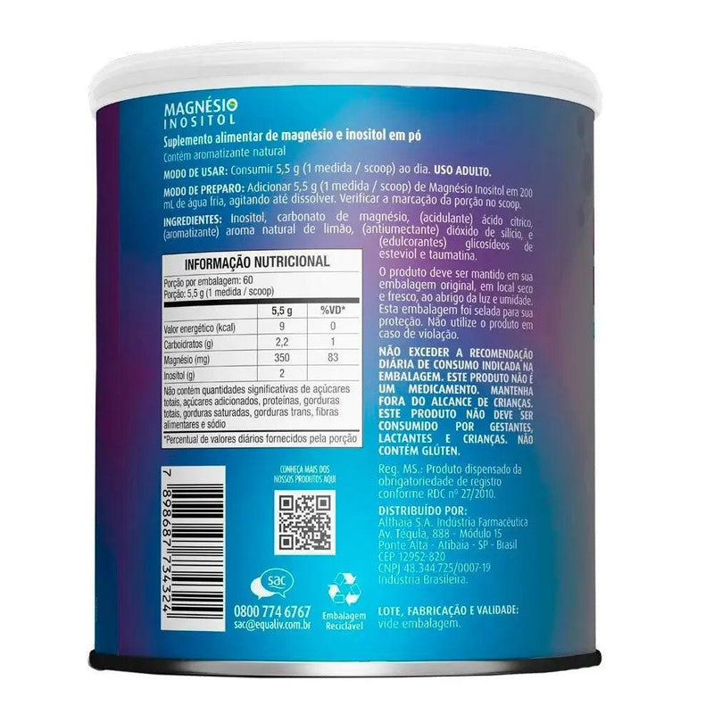 Magnésio Inositol Equaliv 330g