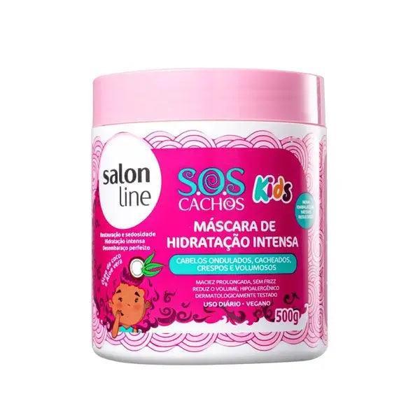 Máscara de Hidratação Intensa S.O.S Cachos Kids Salon Line 500ml