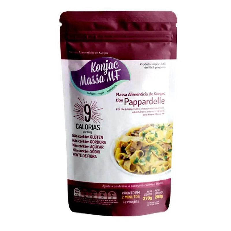 Massa Alimentícia de Konjac Tipo Pappardelle Konjac  270g