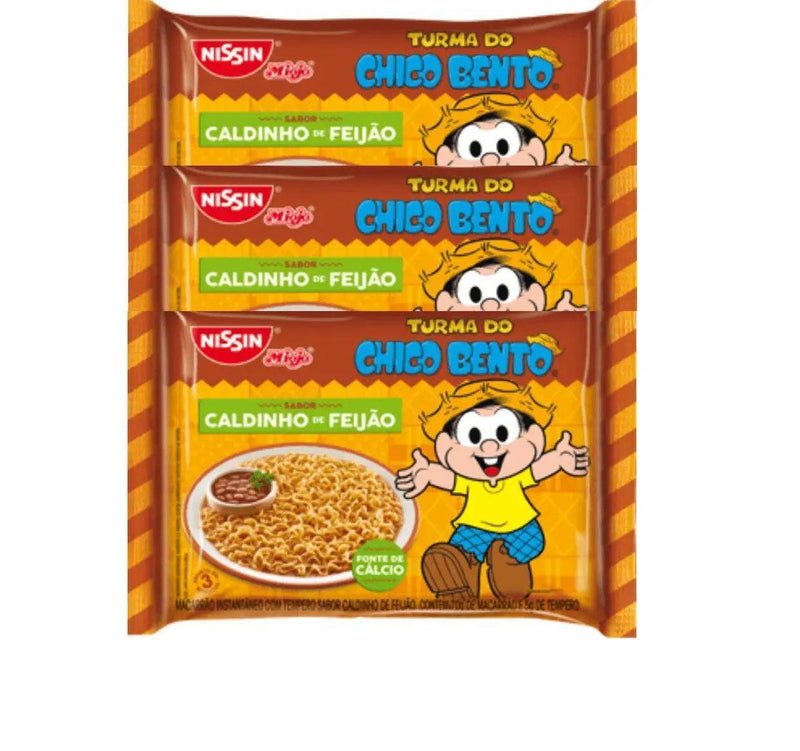 Nissin Lamen Suave Caldinho De Feijão 3 x 75g