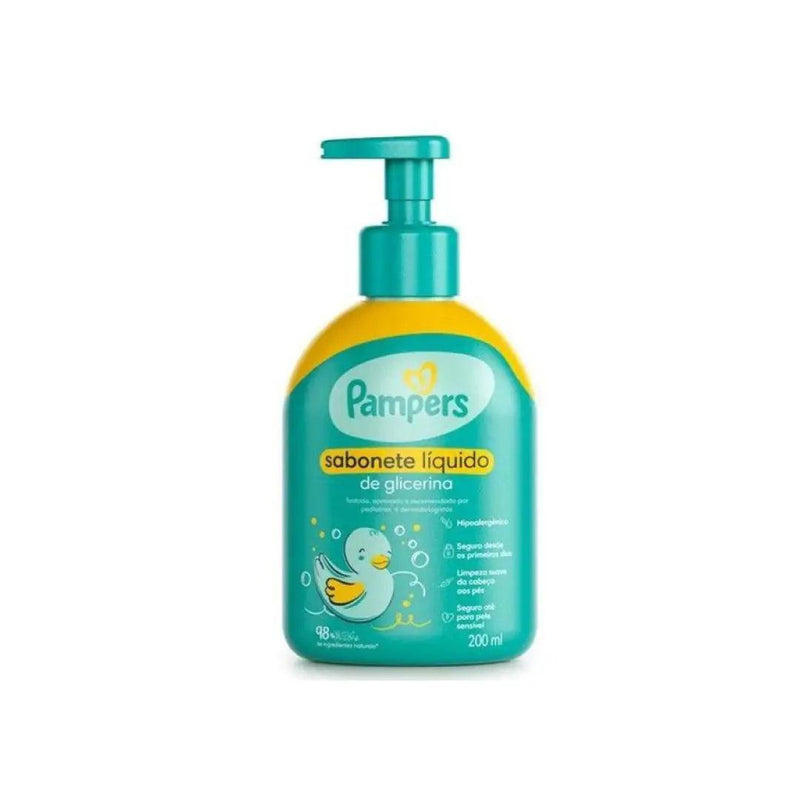 PAMPERS SAB LIQ GLICERINA 200ML