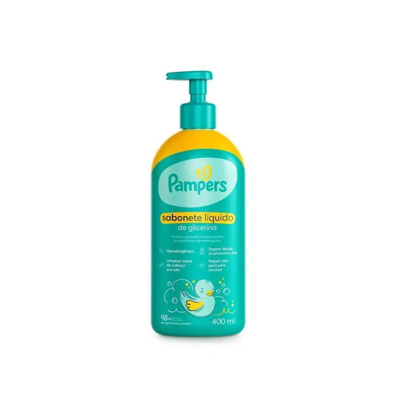 PAMPERS SAB LIQ GLICERINA 400ML