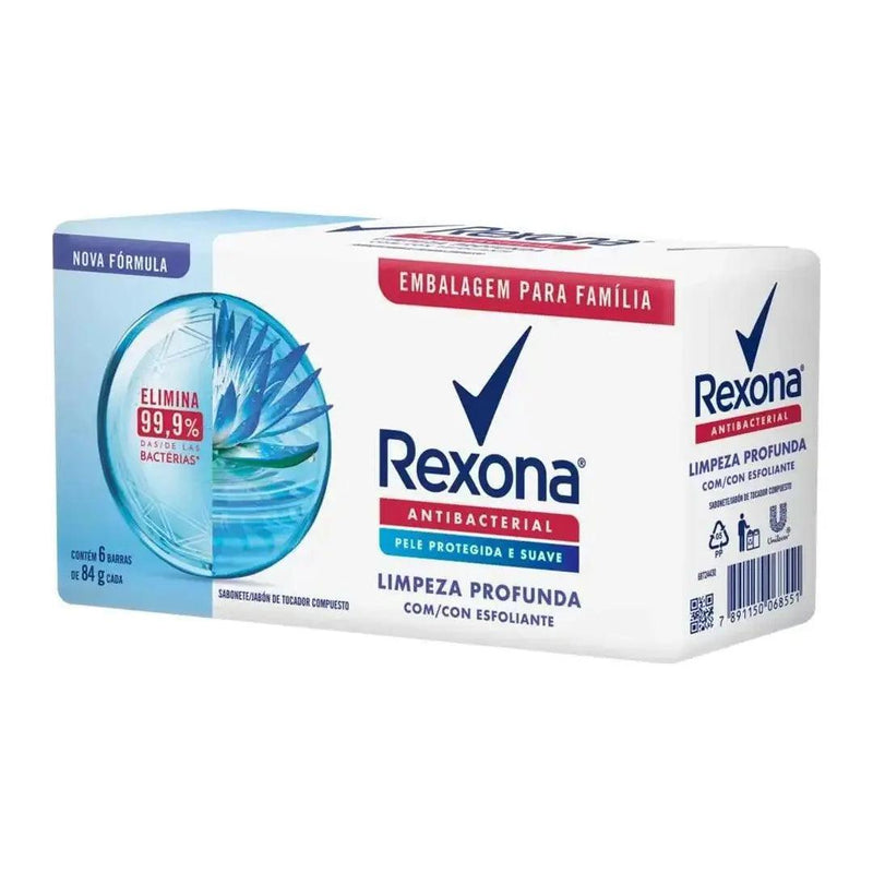 REXONA KIT SAB ANTIBAC LIMP PROFUNDA 6UN 84G
