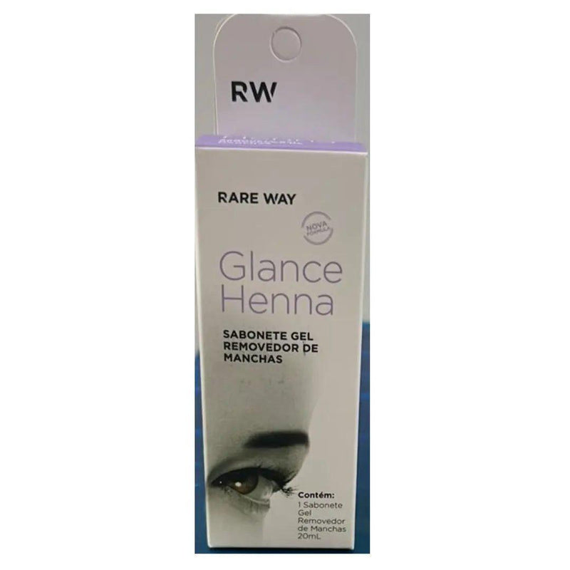 Sabonete Gel Removedor de Henna/Manchas Glance Rareway 20 Ml