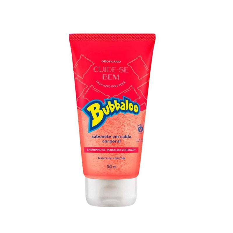 Sabonete Líquido Corporal Cuide-se Bem Bubbaloo Morango 150 Ml