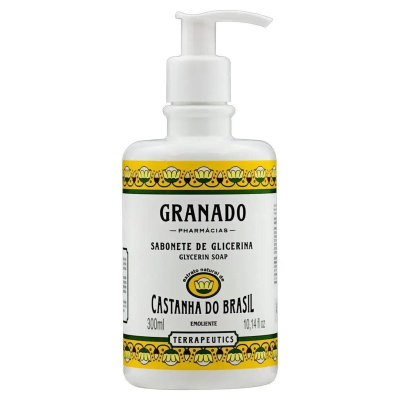 Sabonete Líquido Granado Terrapeutics Castanha Do Brasil 300ml