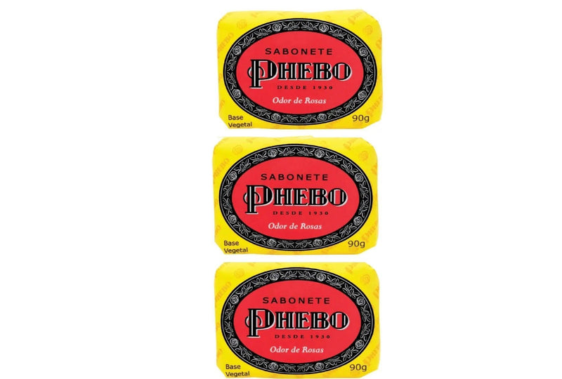 Sabonete Phebo Odor de Rosas 3x90 Gr.