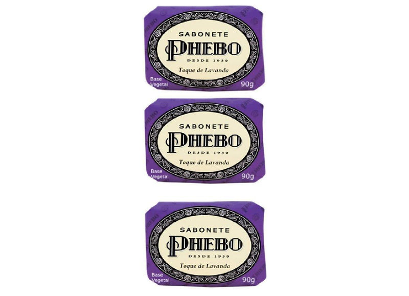 Sabonete Phebo Toque de Lavanda 3x90 Gr.