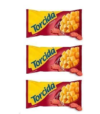Salgadinho TORCIDA Calabresa 3 x 70 Gr.