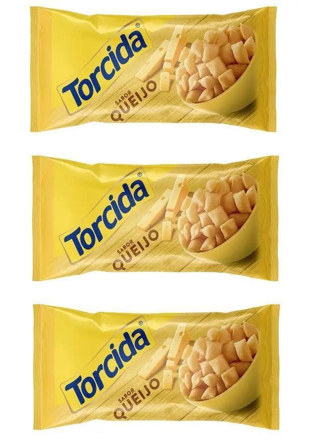Salgadinho TORCIDA® Queijo 3 x 70 Gr.