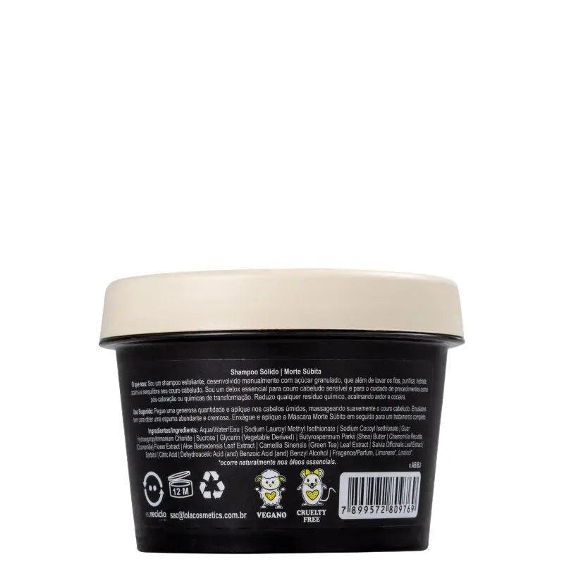 Shampoo Sólido Morte Súbita Lola Cosmetics 100g