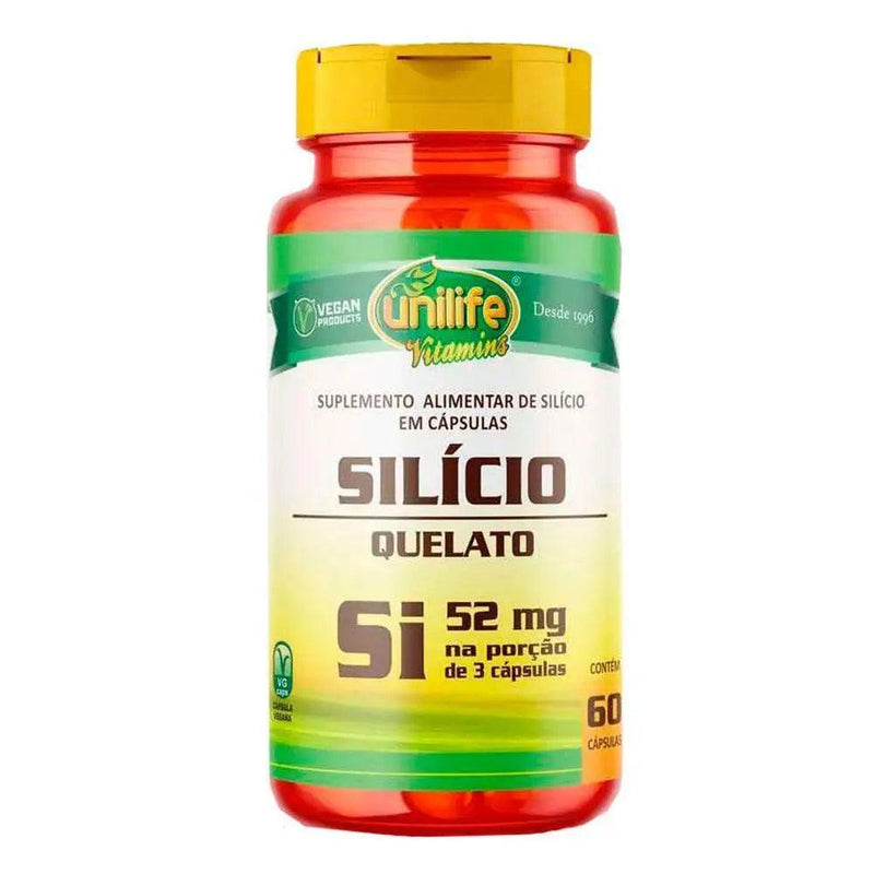 Silício Quelato Si - Unilife - 60 Cápsulas