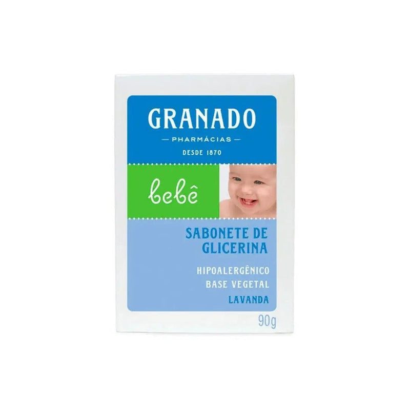Sobonete de glicerina Granado  Bebe Lavanda 90 Gr.