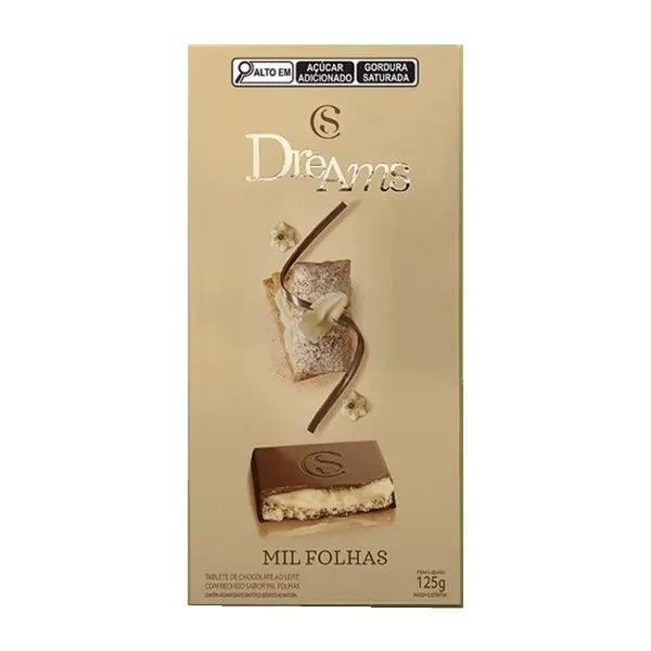 Tablete Dreams Mil Folhas Cacau Show 130g