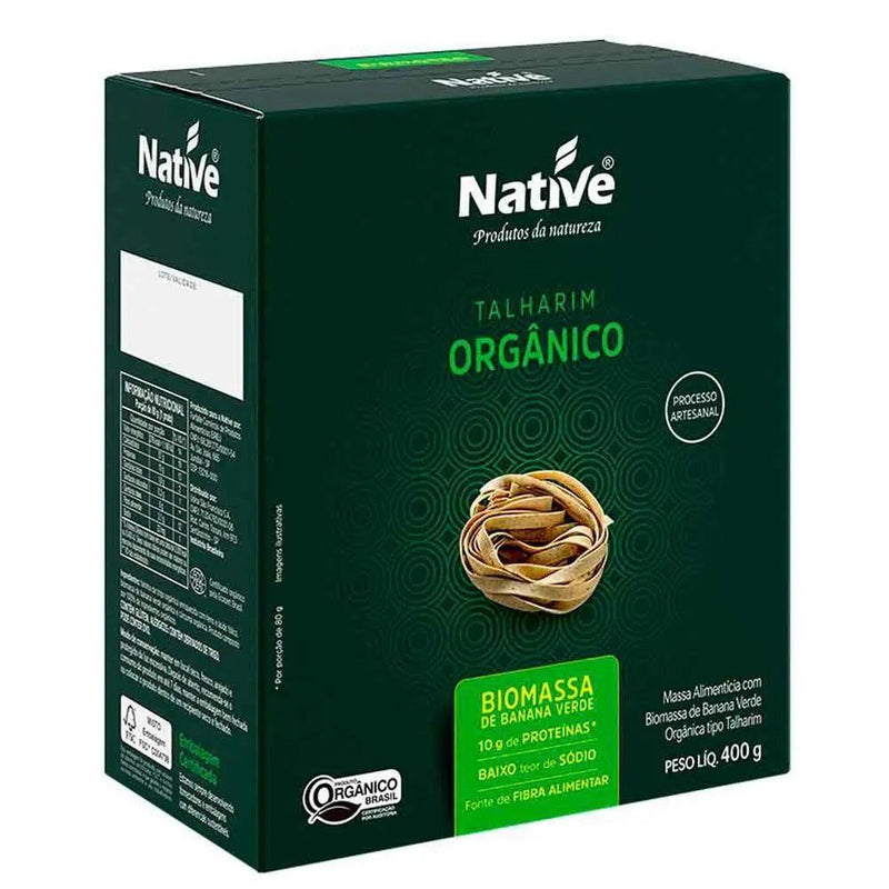 Talharim Orgânico Biomassa Native 400g