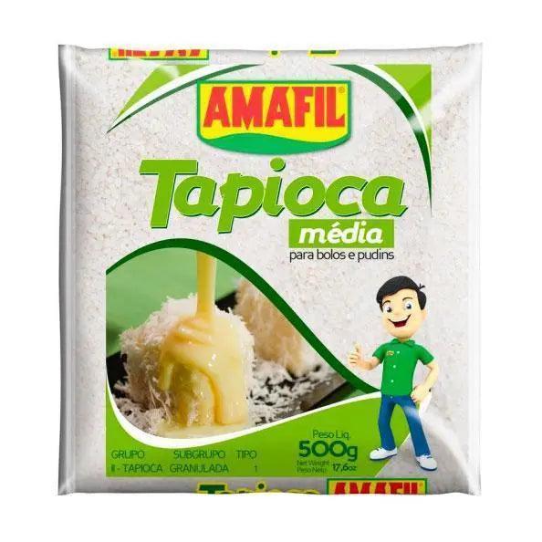 Tapioca Granulada Media Amafil 500g