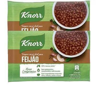 Tempero Knorr Meu Feijao Caseiro ( 10 sachês de 5G ) 2 x 50g