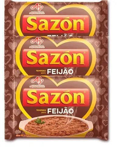 Tempero SAZÓN® Feijão 3 x 60 Gr.