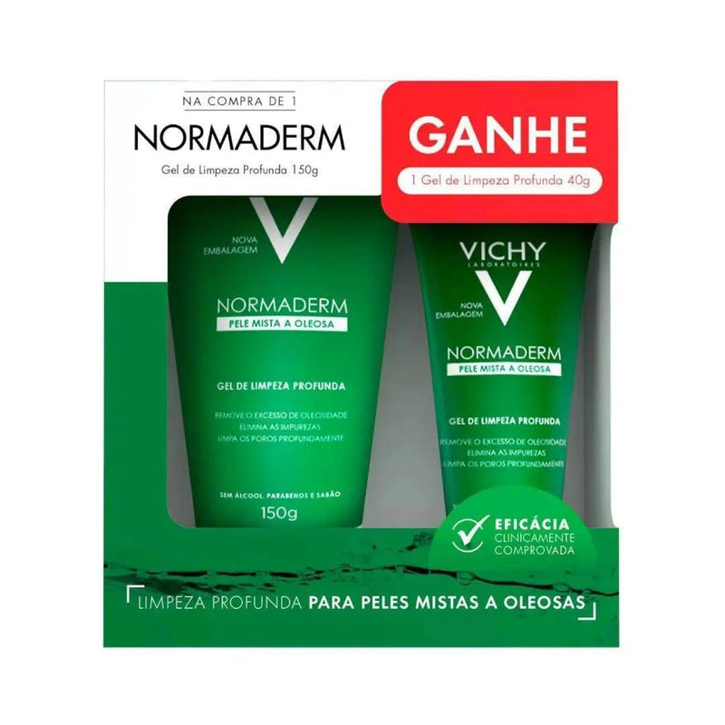 VICHY NORMADERM KIT GEL LIMPEZA 150G+GEL 40G