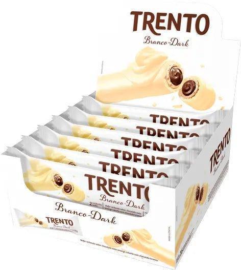 Wafer Trento Branco Dark com 16 unid 512G