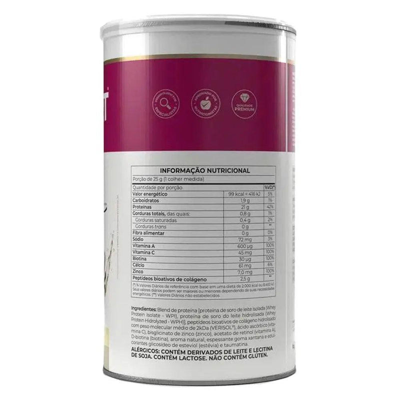 Whey Protein Isofort Beauty Baunilha Vitafor 450g - WPI