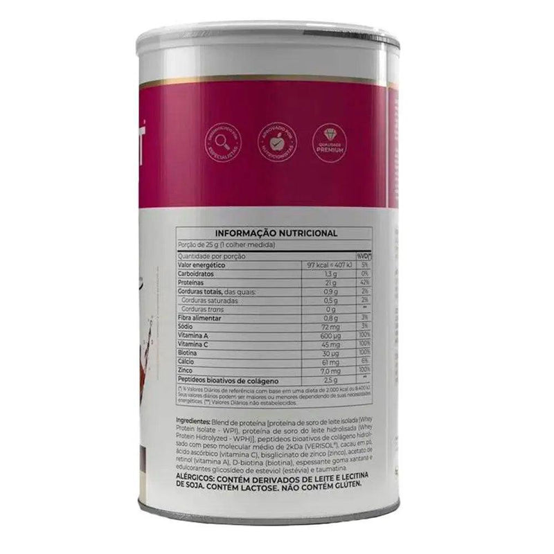 Whey Protein Isofort Beauty Cacau Vitafor 450g - WPI